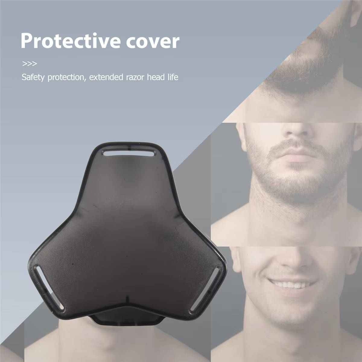 Couvercle de capuchon de protection de tête de rechange pour rasoir Philips