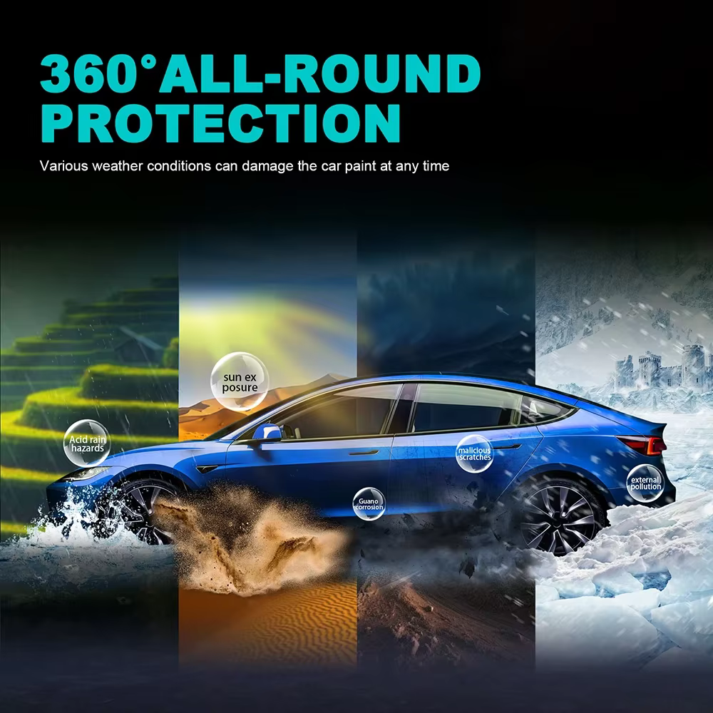 Film de protection de peinture de voiture en TPU mat résistant aux rayures, pour Tesla modèle Y 2020 2021 2022 2023 2024, accessoires PPF, pièces automobiles