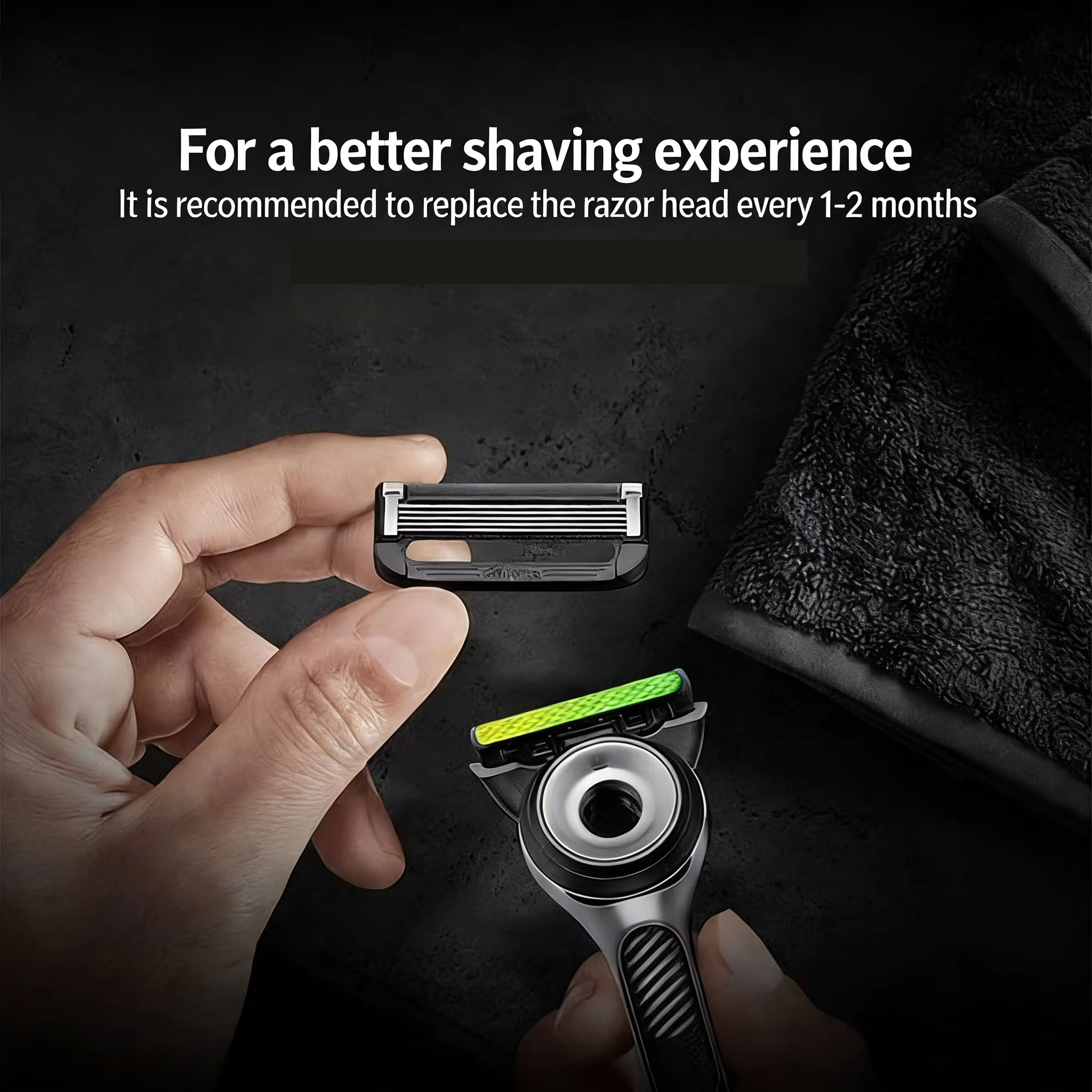 Rasoir Gillette Labs. Rasoir combiné pour homme. 1 manche