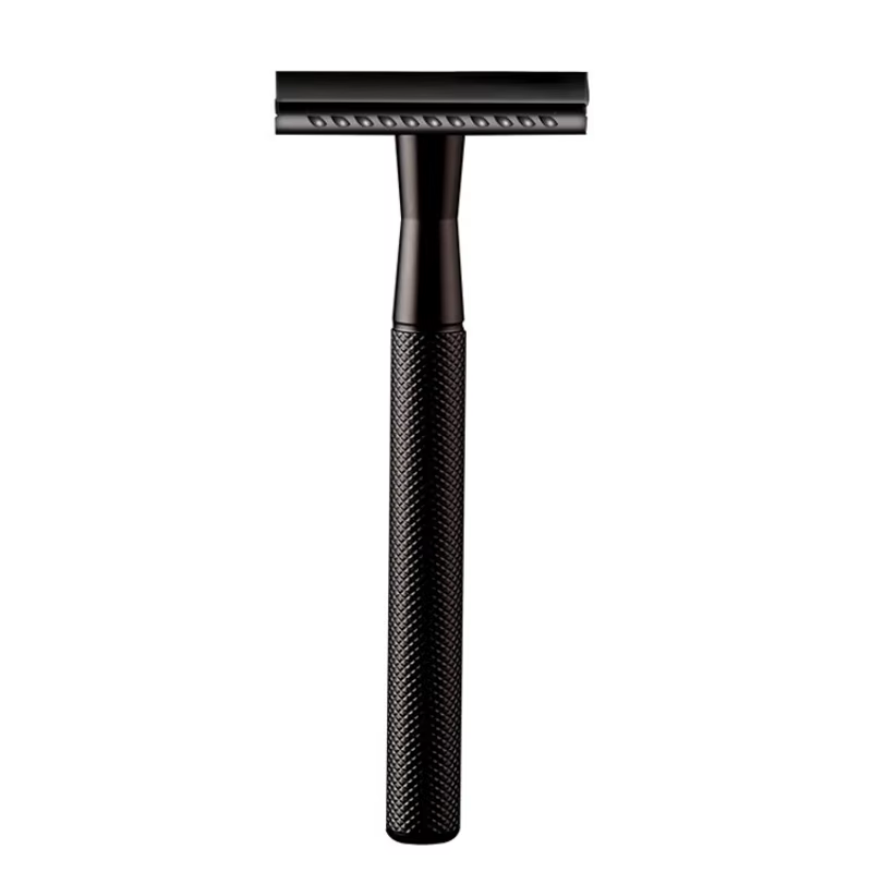 Rasoir de Sécurité Réglable à Double Bord en Acier Inoxydable pour Homme