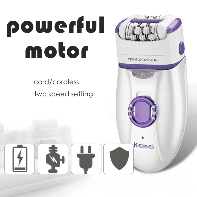 3in1 électrique femmes épilateur femme rasoir jambe corps épilation lèvre menton dépilatoire dame Bikini tondeuse