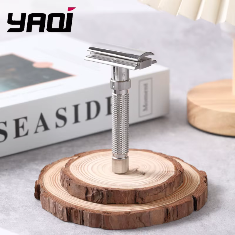 Yaqi Ultima – rasoir de sécurité réglable en acier inoxydable pour hommes