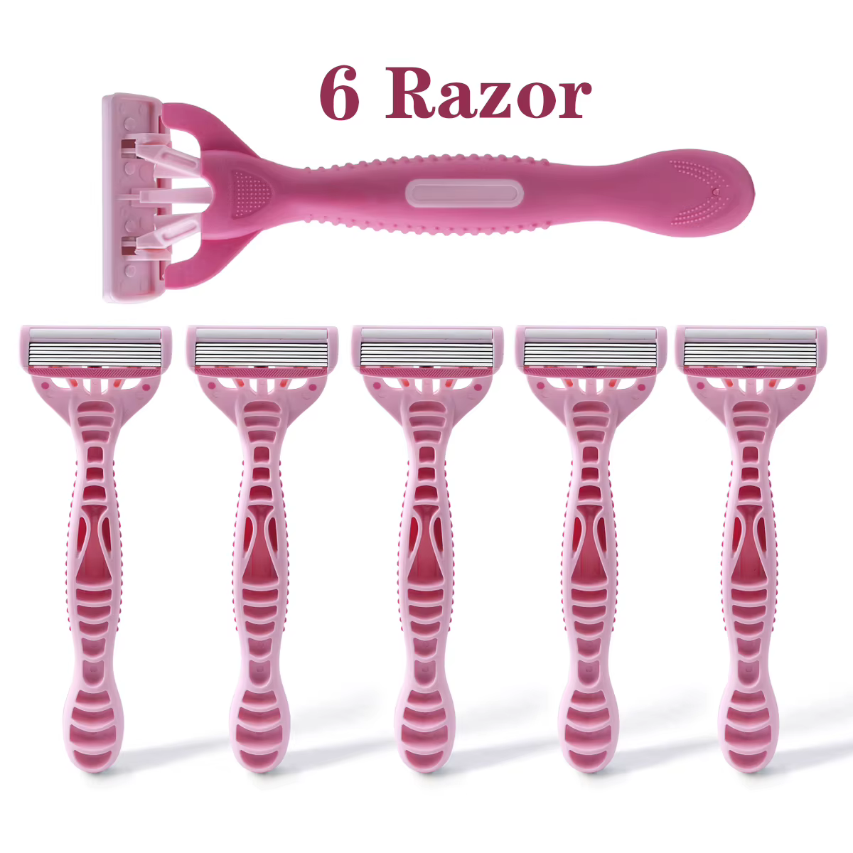 Rasoir pour femmes à six lames