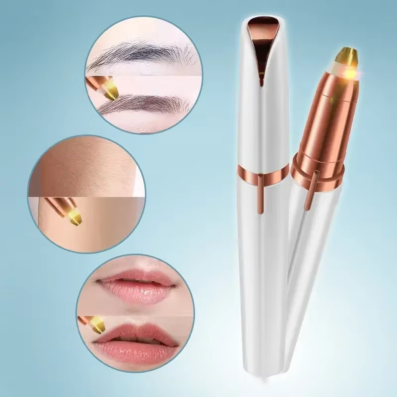 Mini rasoir de sourcils électrique sécurité épilation
