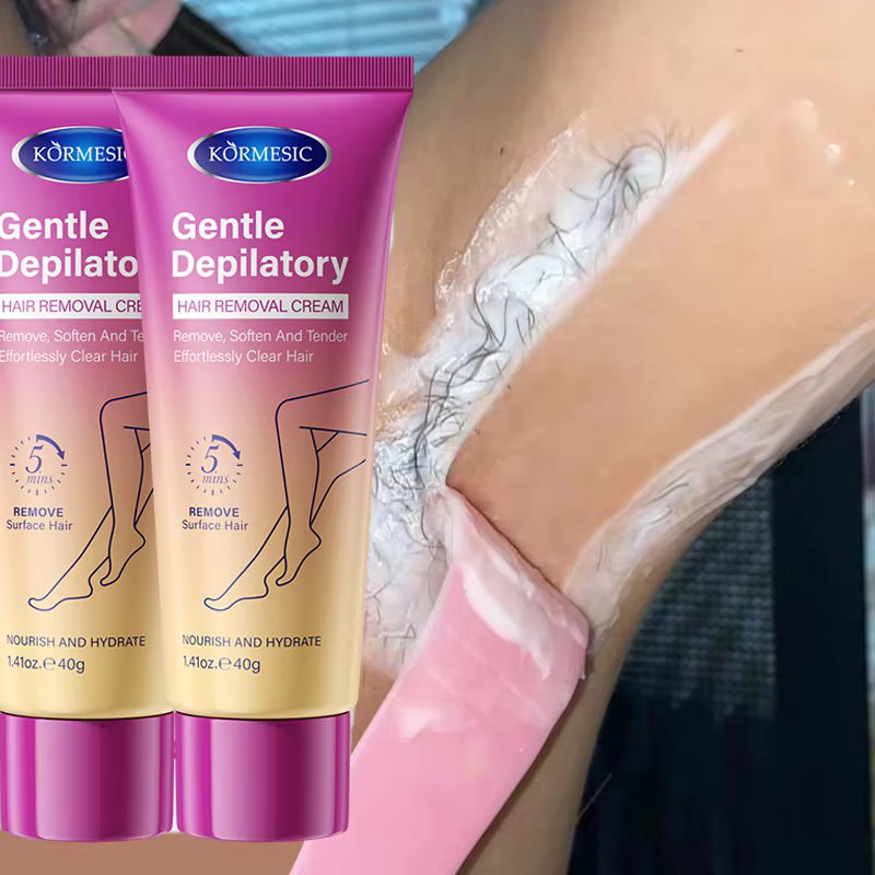 Crème dépilatoire permanente