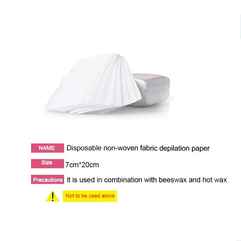 Outil professionnel d'épilation papier dépilatoire femmes bande de cire