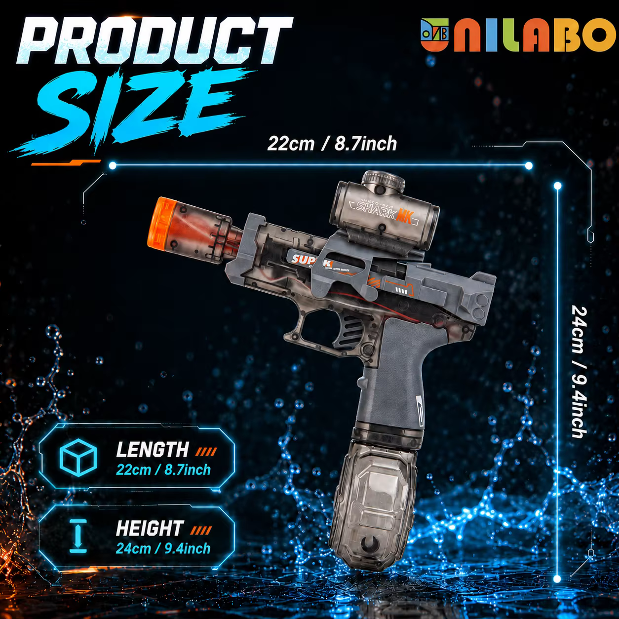 Pistolet à eau électrique, jouet pour enfants, lanceur d'eau automatique rechargeable, pour jeux aquatiques en plein air, piscine et jardin en été
