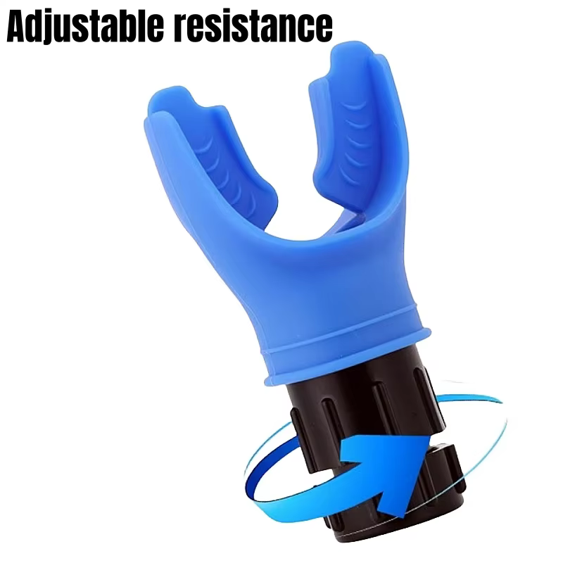 Entraîneur de respiration pour sport, exercice, embout buccal pour le visage pulmonaire, équipement de Fitness pour la maison, accessoires de soins sains, nouveau