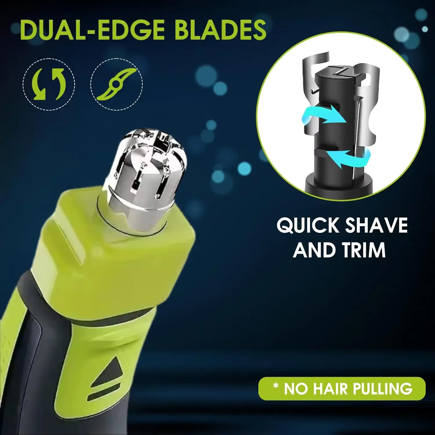 Nouvelles lames de rechange 360° compatibles avec les rasoirs électriques One Blade QP2520 QP2630 QP2724 QP2834 QP6510 QP6520 QP6530