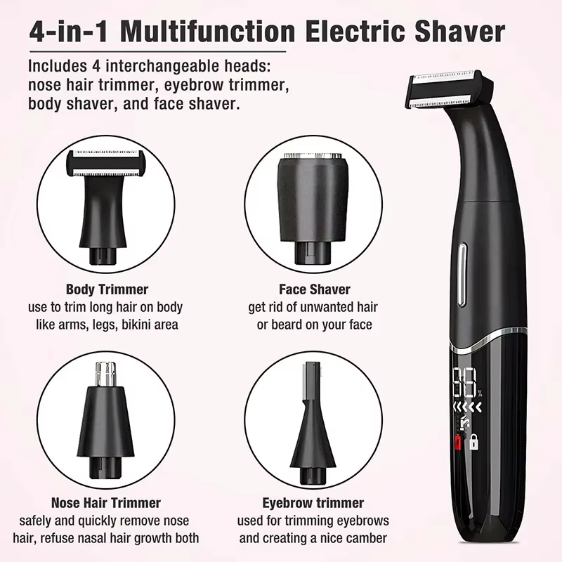 Tondeuse de Précision pour Zones Intimes Homme
