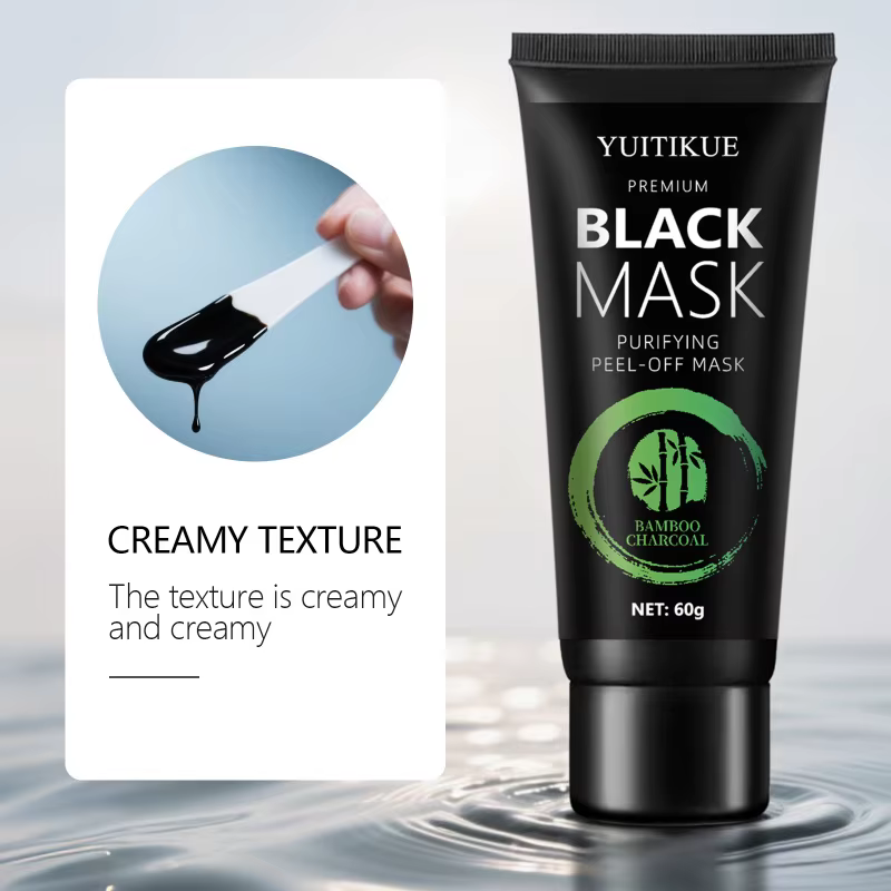 Masque à points noirs au charbon de bambou