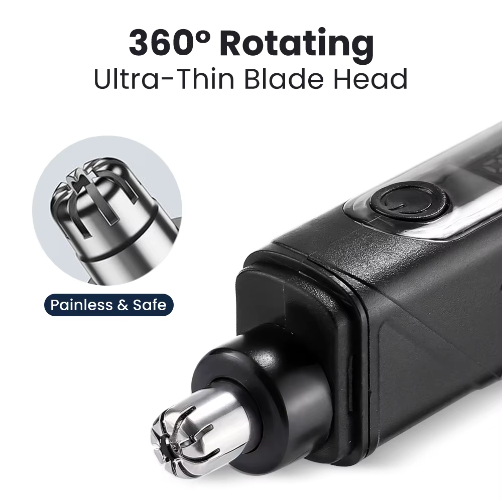 Tondeuse à poils de nez Rechargeable et épilateur Facial pour hommes