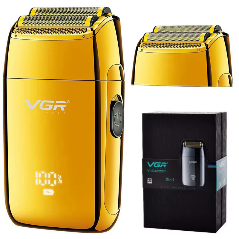 VGR rasoir électrique Rechargeable pour hommes barbe cheveux