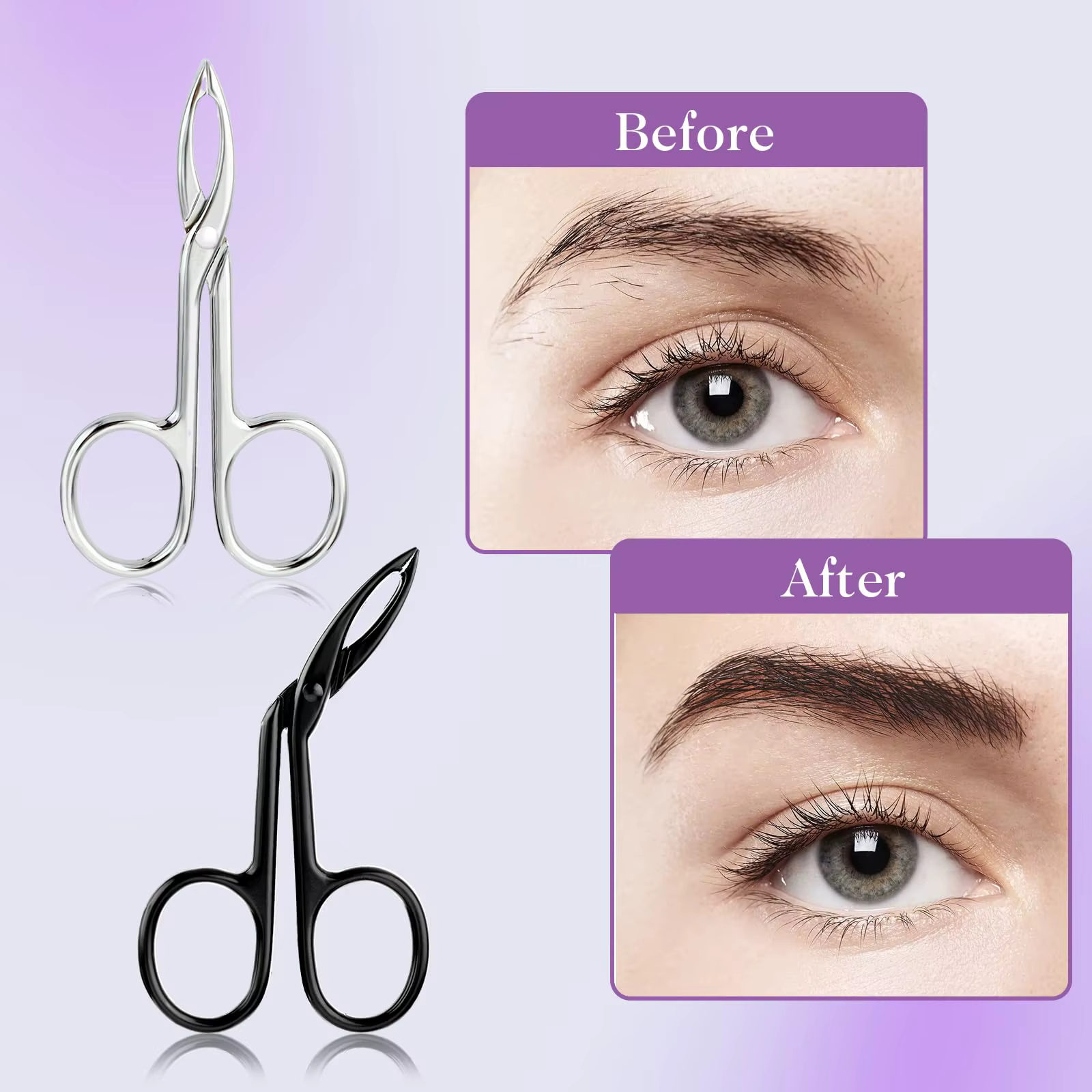 Pince à épiler pour les sourcils