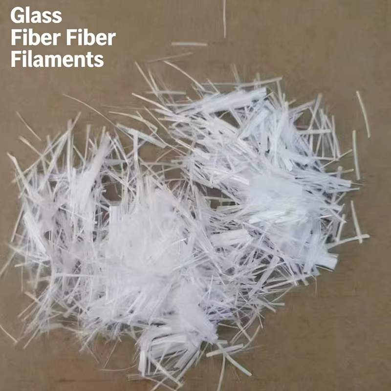 Fibres de verre coupées GFRC de 3/4/6/10/20 mm pour comptoirs en béton et ciment, fibres de verre GFRC coupées 1 LB