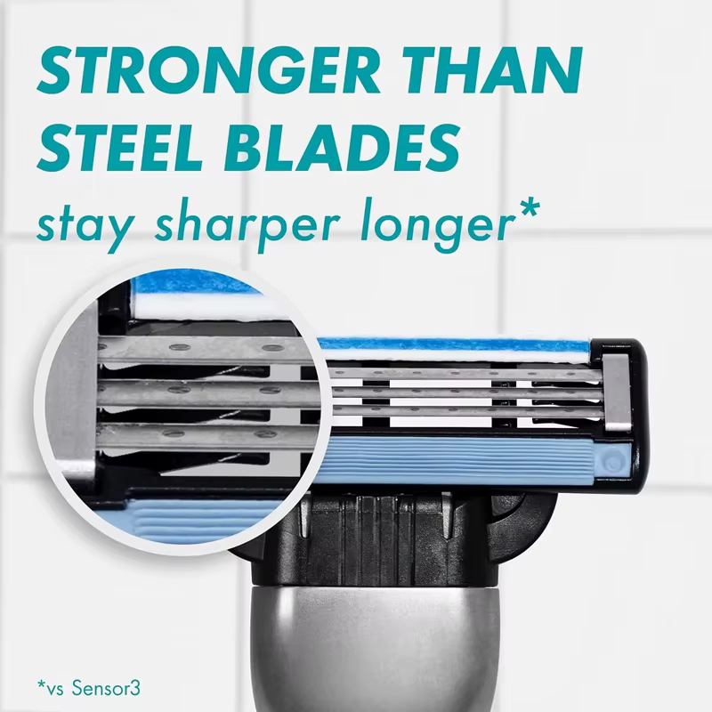 Recharges de lames de rasoir Gillette Mach3 pour hommes