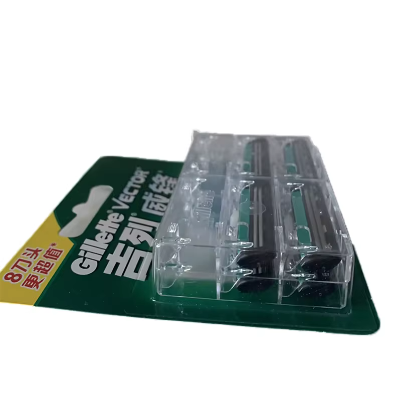 Gillette Vector 2 rasoir pour hommes lames portables Double couche avec bande de lubrification à l'aloe Vera