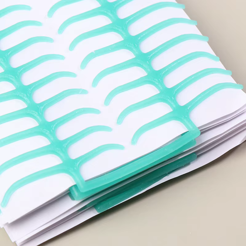Feuille de cire en forme de trou rond