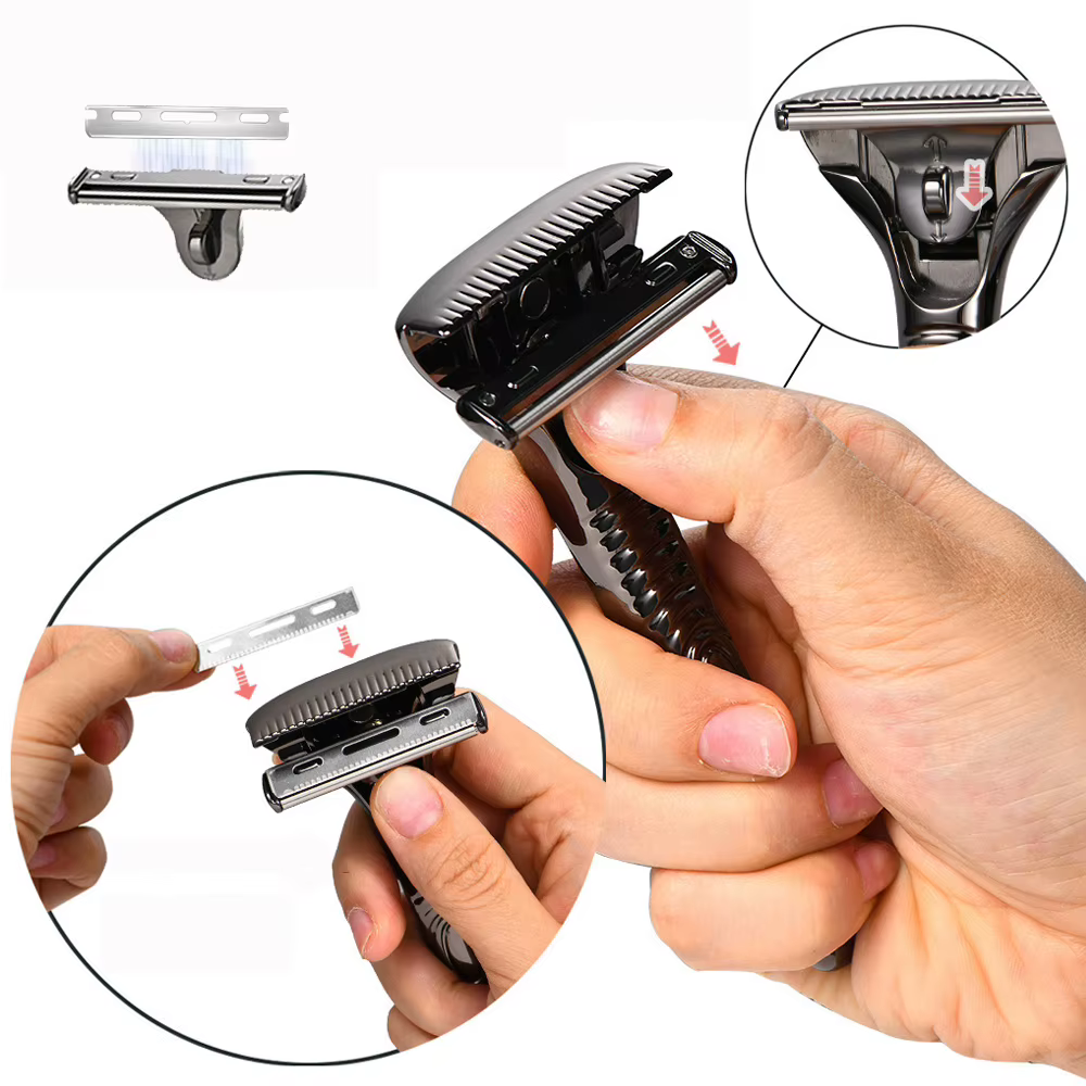 Shavcooo AC400 rasoir de sécurité AC magnétique pour hommes