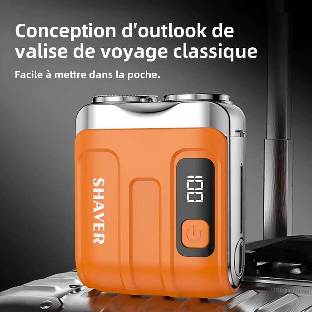 Mini rasoir électrique Intelligent à affichage numérique