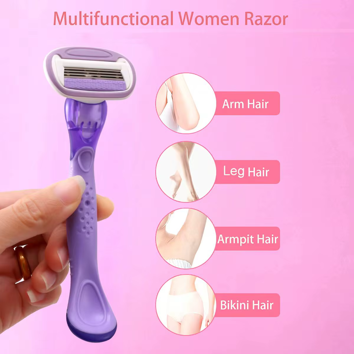 Rasoir pour femmes, 1 poignée