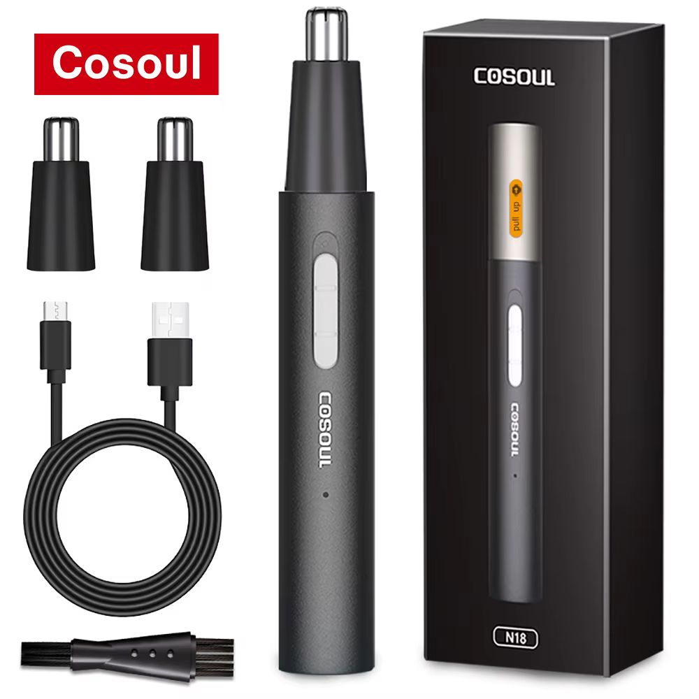 Cosoul nez tondeuse électrique Rechargeable