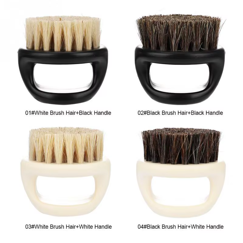 Brosse de rasage avec poignée pour hommes