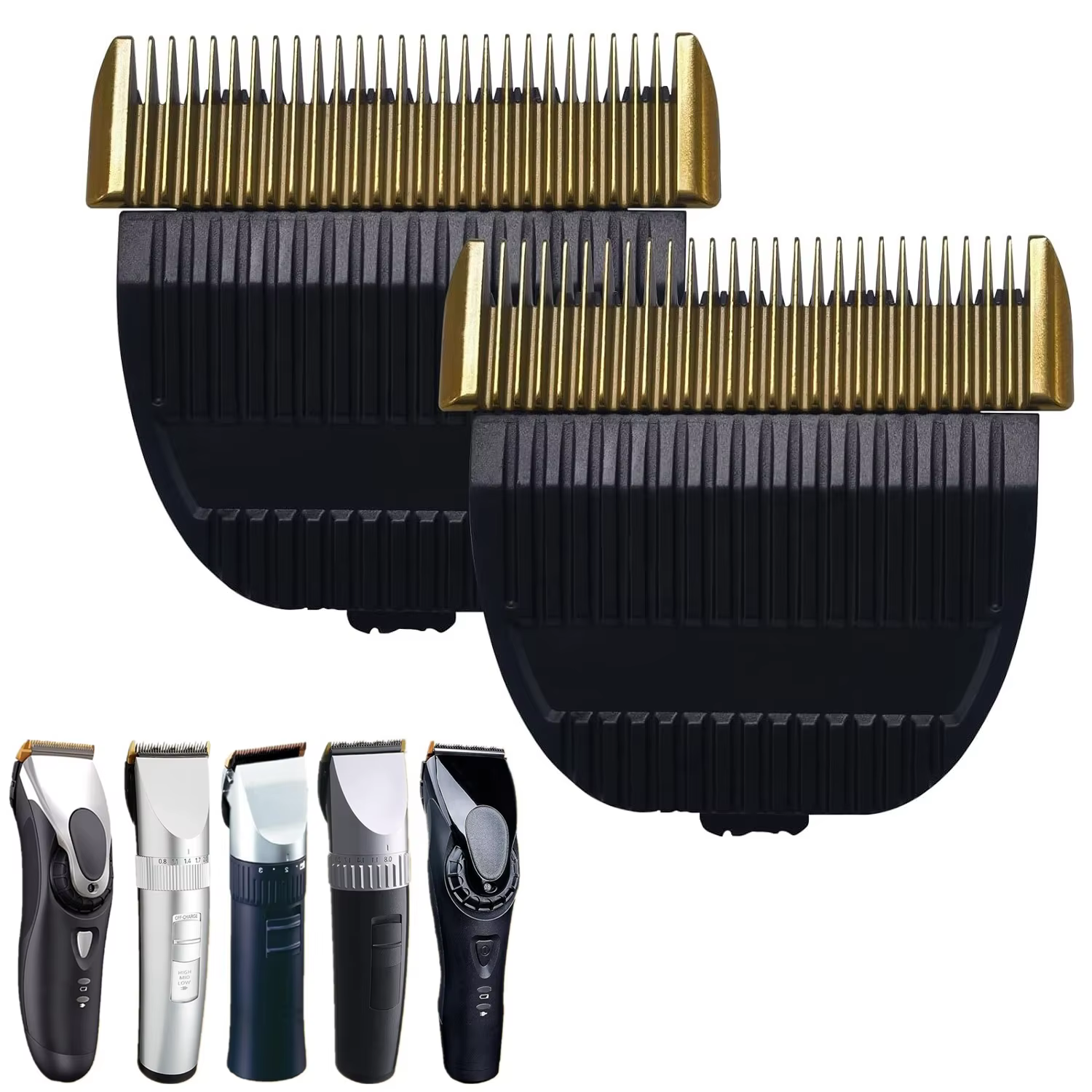Lame de rechange compatible avec la tondeuse Panasonic WER9902 adaptée pour ER-GP80