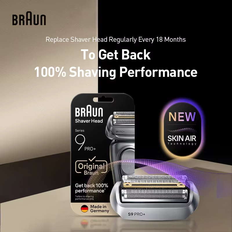 Tête de rasage pour rasoir électrique Braun 96M série 9 Pro +