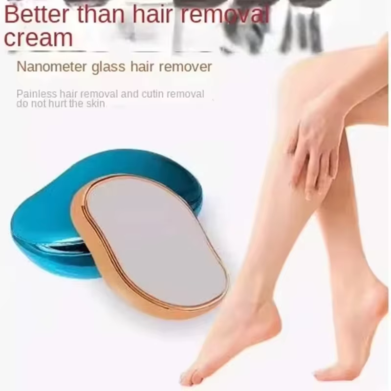 Épilateur manuel en verre nano réutilisable