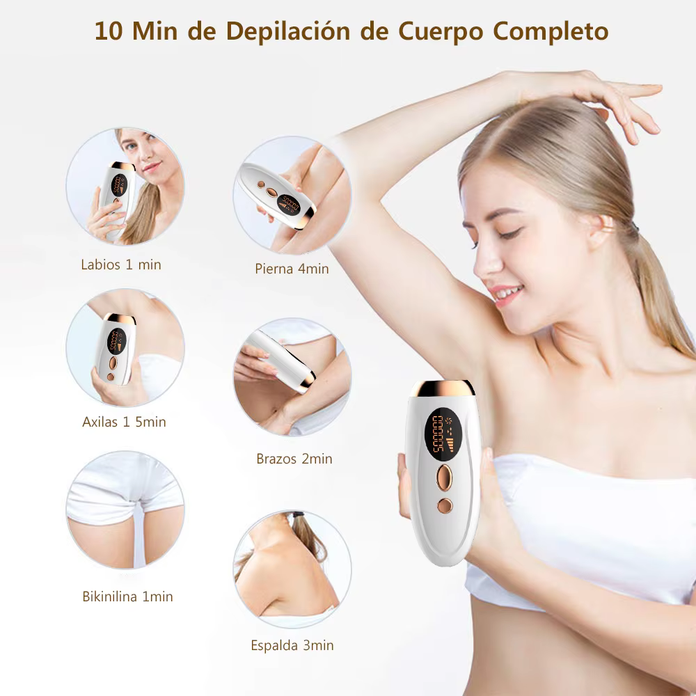 Épilateur laser permanent 999 999 flashs