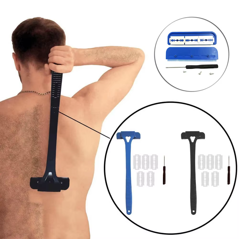 Rasoir arrière pliable pour hommes