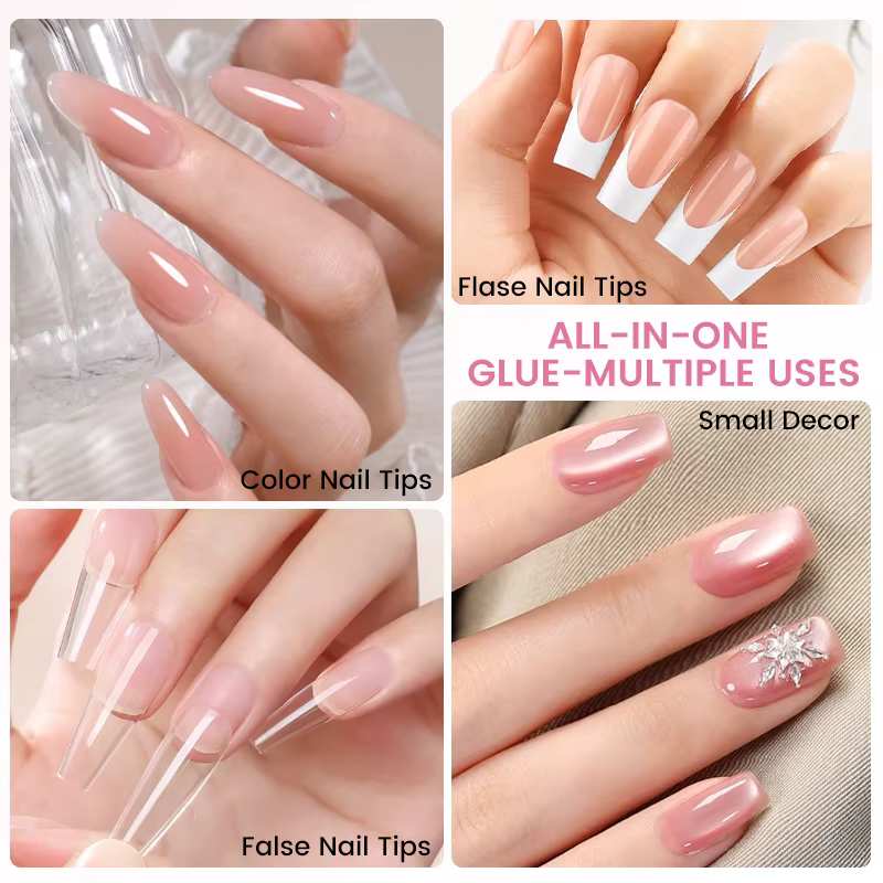 UR SUGAR 10ML colle à ongles Super forte colle UV LED pour faux ongles conseils ongles acryliques presse sur ongles faux ongles Art décoration