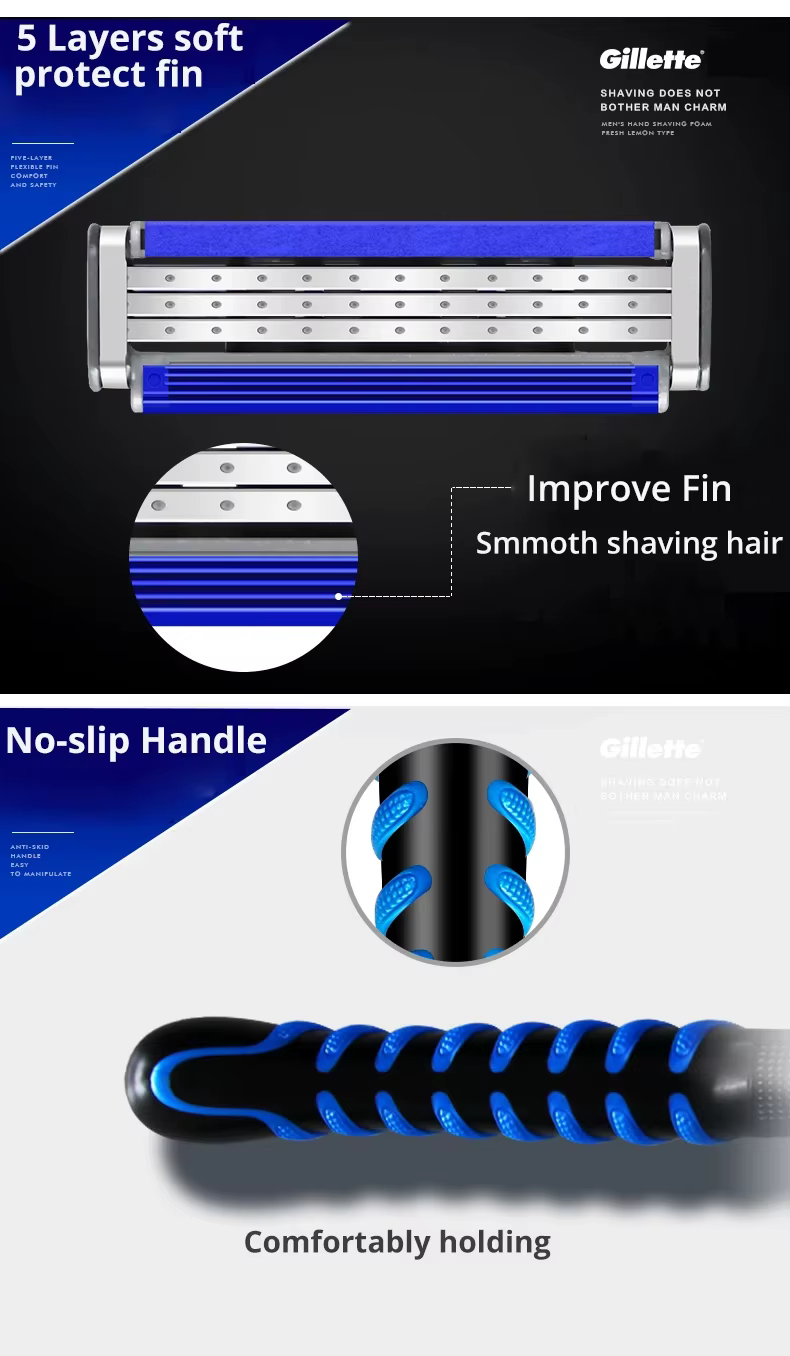 Hommes Gillette Shaver Vector 3 Series