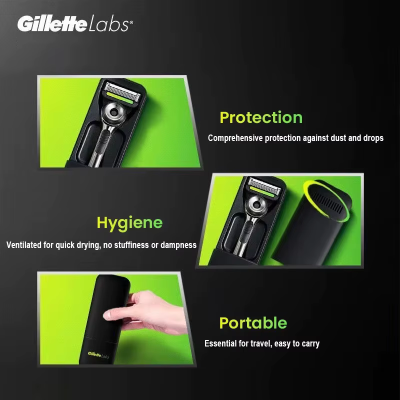 Gillette Labs rasoir boîte de voyage Portable
