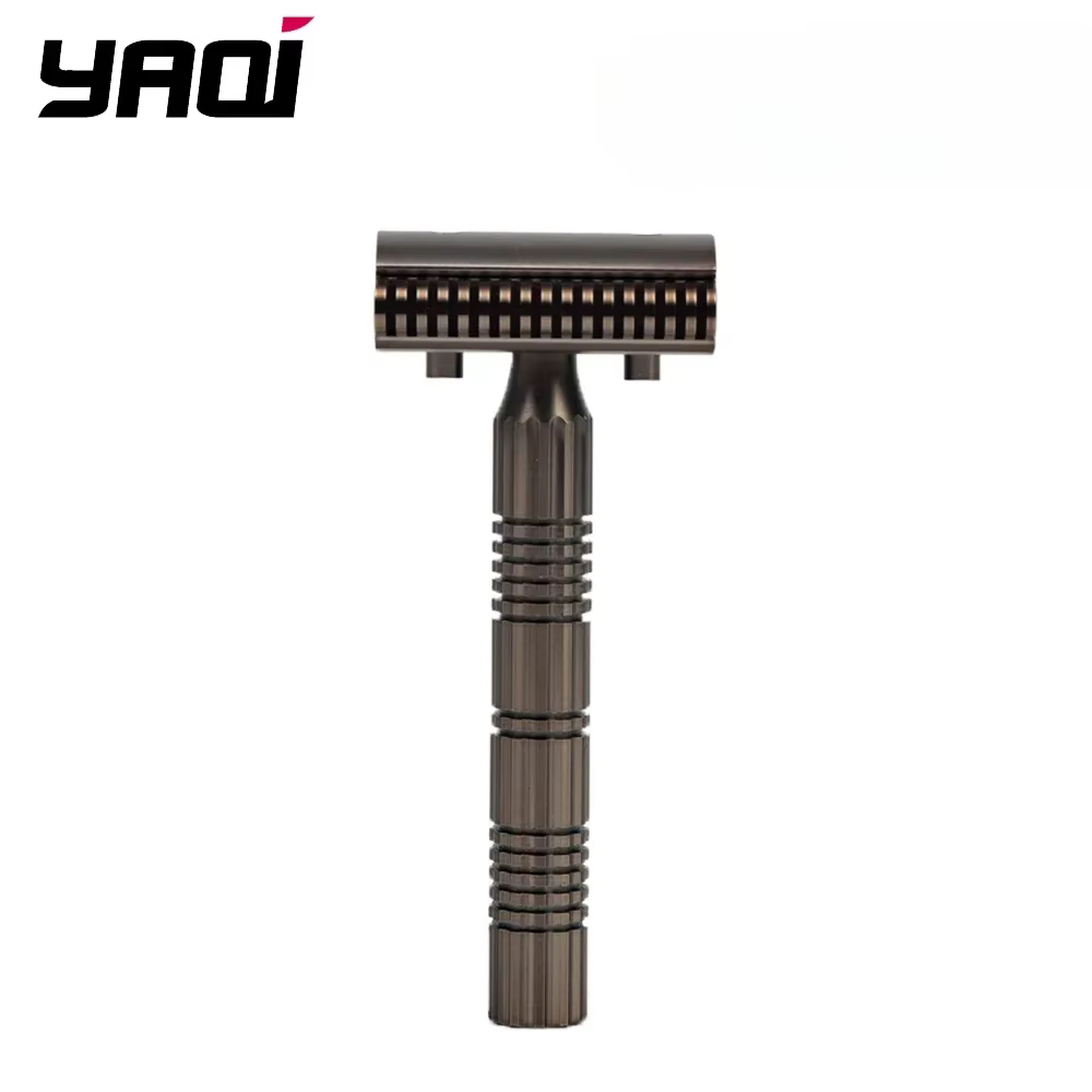 Rasoir à barbe 2026 YAQI Bohemia en acier inoxydable 316 avec plaque de base réglable pour homme