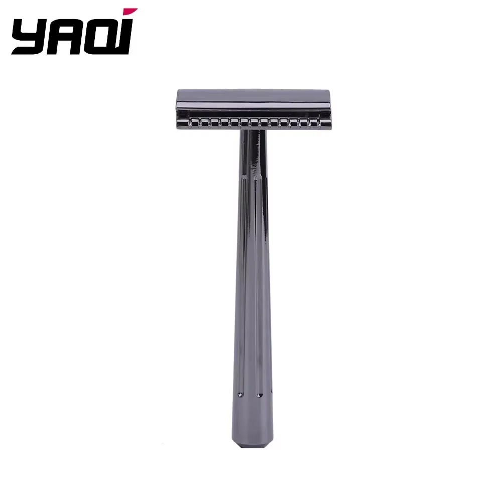 Rasoir à barbe YAQI SE Katana Globe Trotter 2026, rasoir de sécurité à lame unique pour hommes, objets de collection, cadeau d'anniversaire