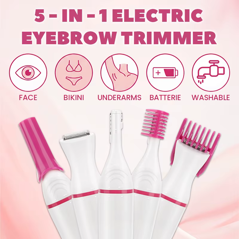 Épilateur électrique 5 en 1 pour femme