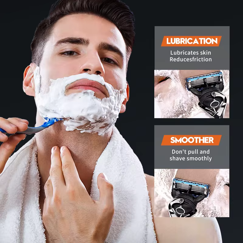 Mousse à raser pour hommes