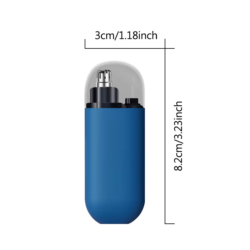 Tondeuse à poils de nez électrique portable pour hommes