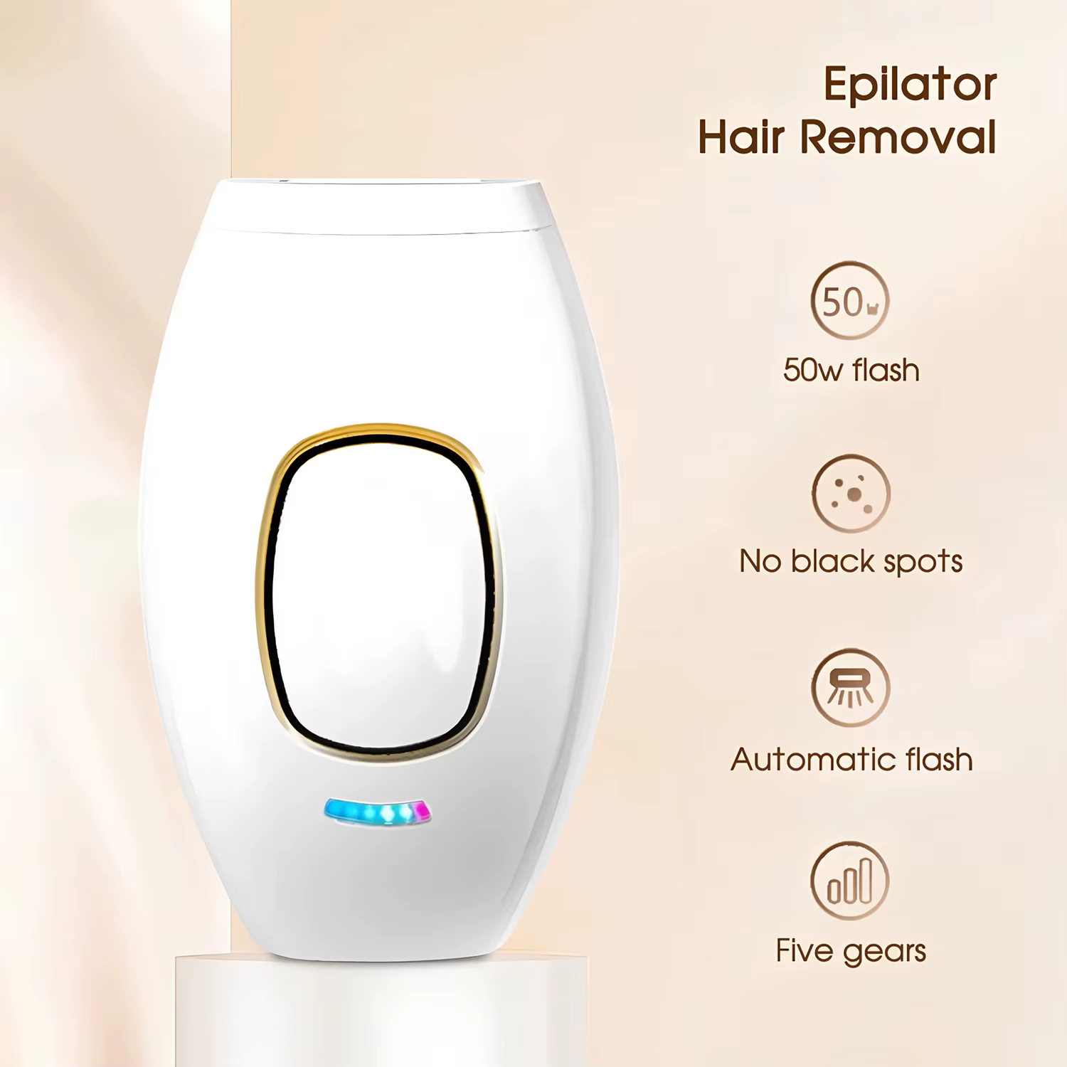 Épilateur laser IPL pour le corps et le bikini