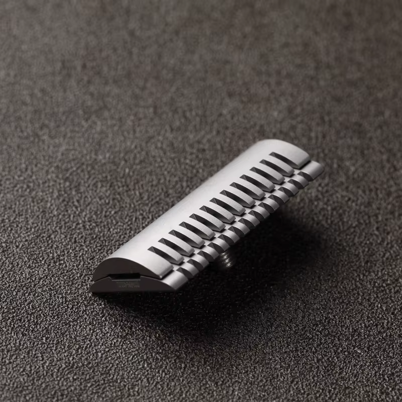 Nouveauté 2026 ! Tête de rasoir de sécurité YAQI Titanium Mellon pour hommes