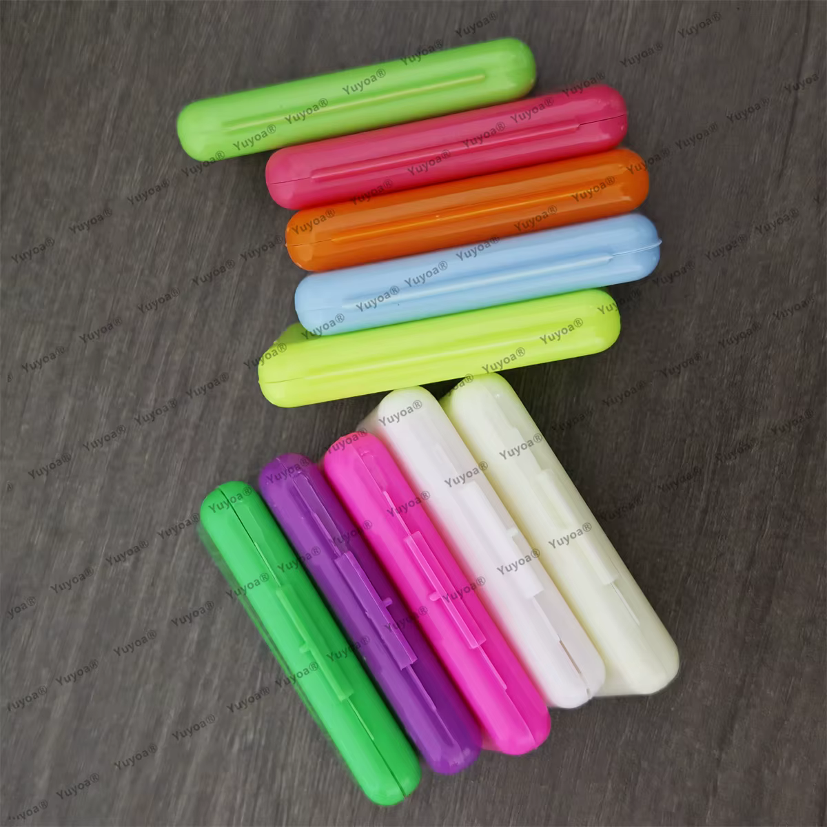 Yuyoa – cire orthodontique dentaire, 100 boîtes, pour appareils dentaires, saveur de fruits, alignement des dents, soulagement des dents, fournitures buccales