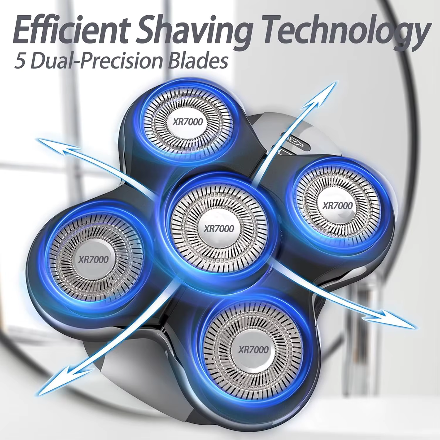 Tête de rechange Blade Pro adaptée au rasoir pour hommes Balding Remington Balder Pro RX5