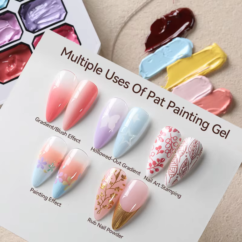 UR SUGAR 4IN1 Pat Ombre Gel vernis à ongles facile dégradé peinture Gel pour bricolage français ongles manucure solide UV vernis peinture Art Gel