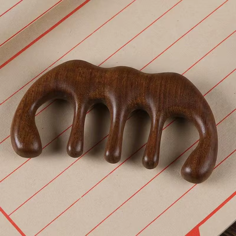 Peigne de Massage thérapeutique en bois