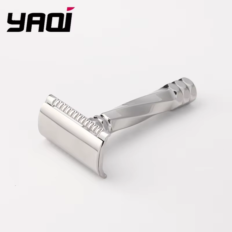Nouveauté 2026 ! Rasoir de sécurité YAQI Cerberus en acier inoxydable - Lame de 0