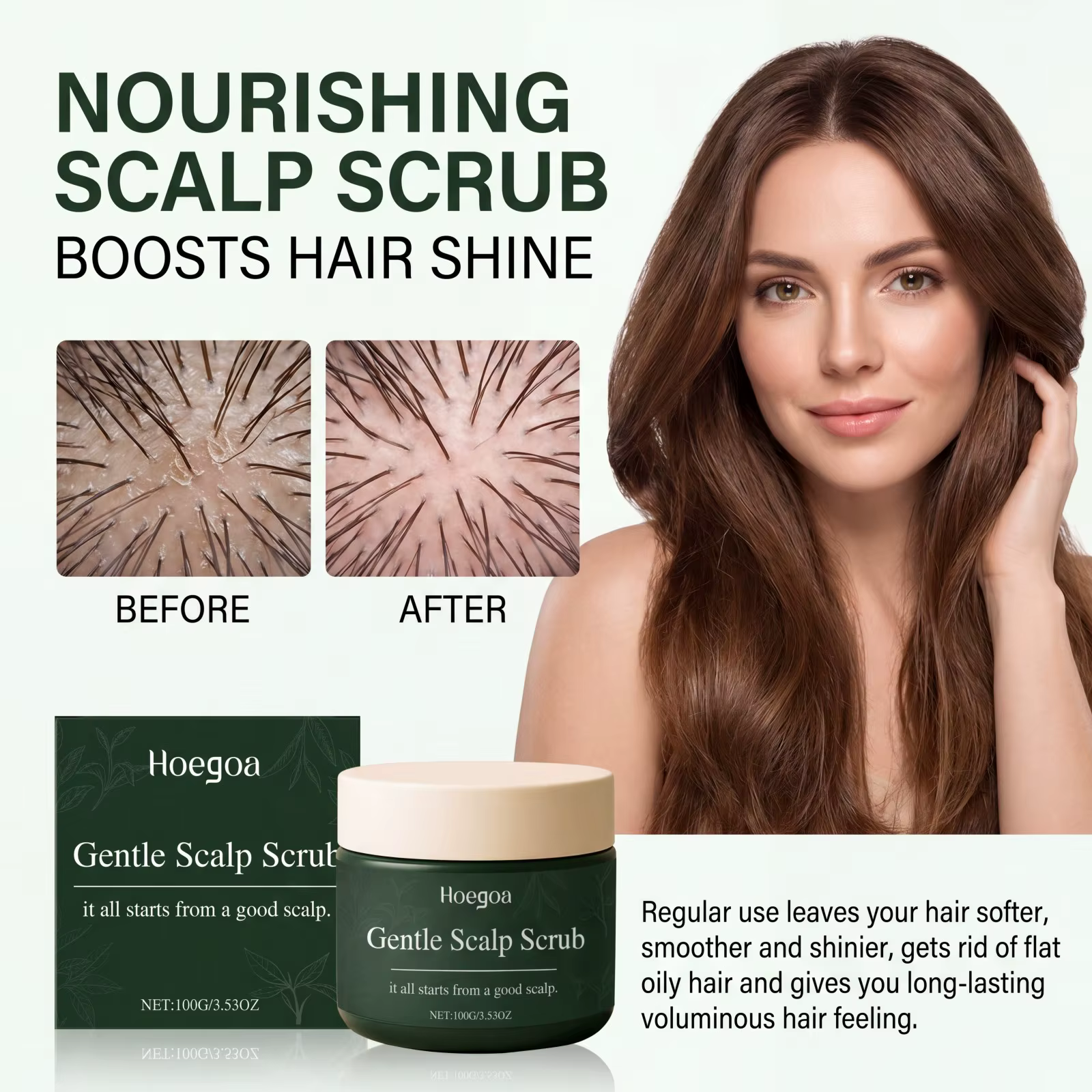 Nouveau Gommage Nourrissant pour Cuir Chevelu 2026 – Exfoliant Doux