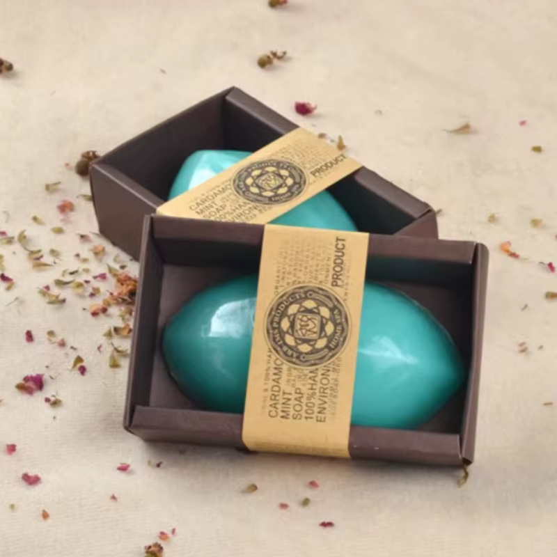 Savon aux huiles essentielles thaïlandaises, 110g, fait à la main, pour le bain, blanchissant pour tout le corps, pour éliminer les points noirs, savon naturel à la rose et au lait de chèvre