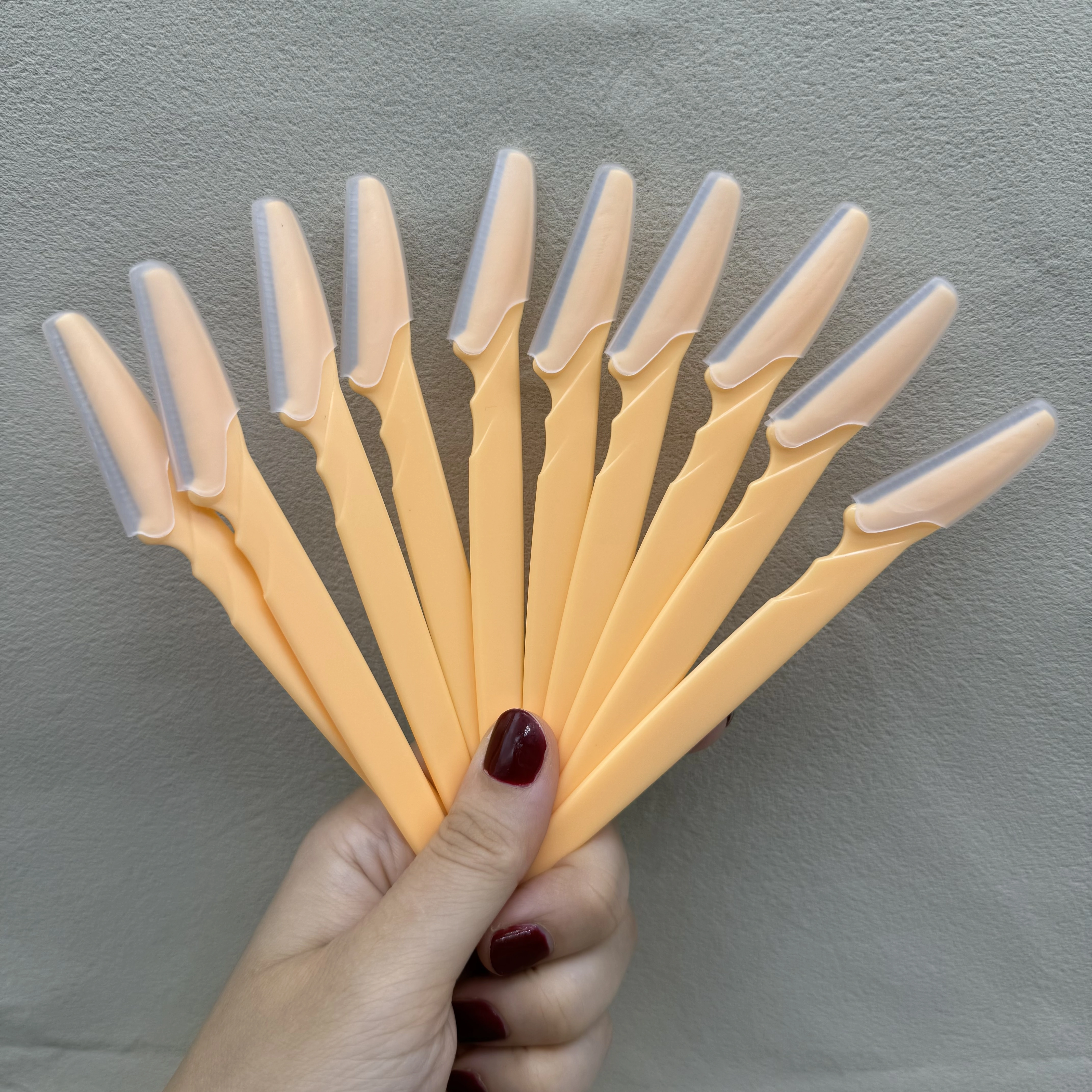 3/10 pièces épilation des sourcils coupe-épilation couteau de sécurité maquillage grattoir rasoir